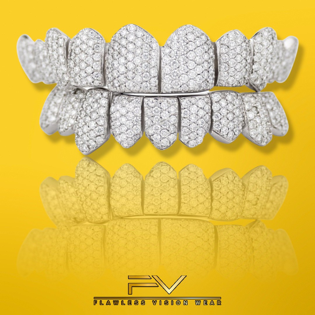 VS1 Diamond Grillz Priced Per Tooth Flawless Vision Wear